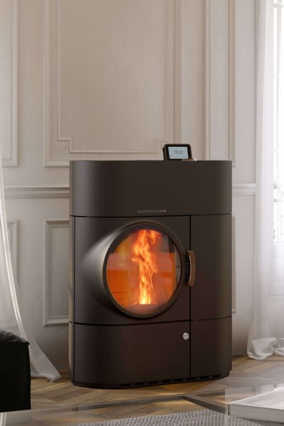 Clou Duo hybrid stove ambiance photo